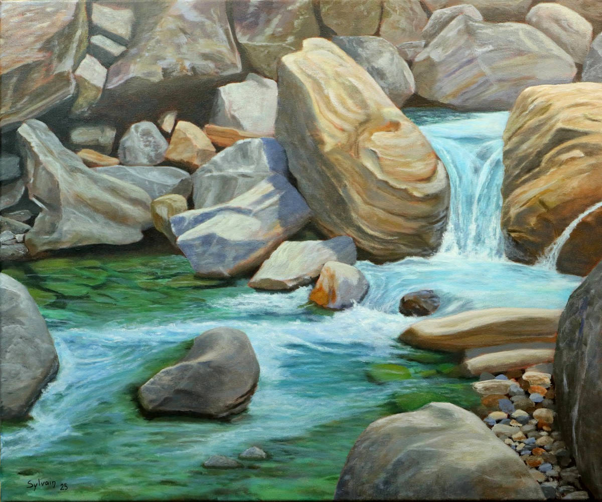 Verzasca on the rocks